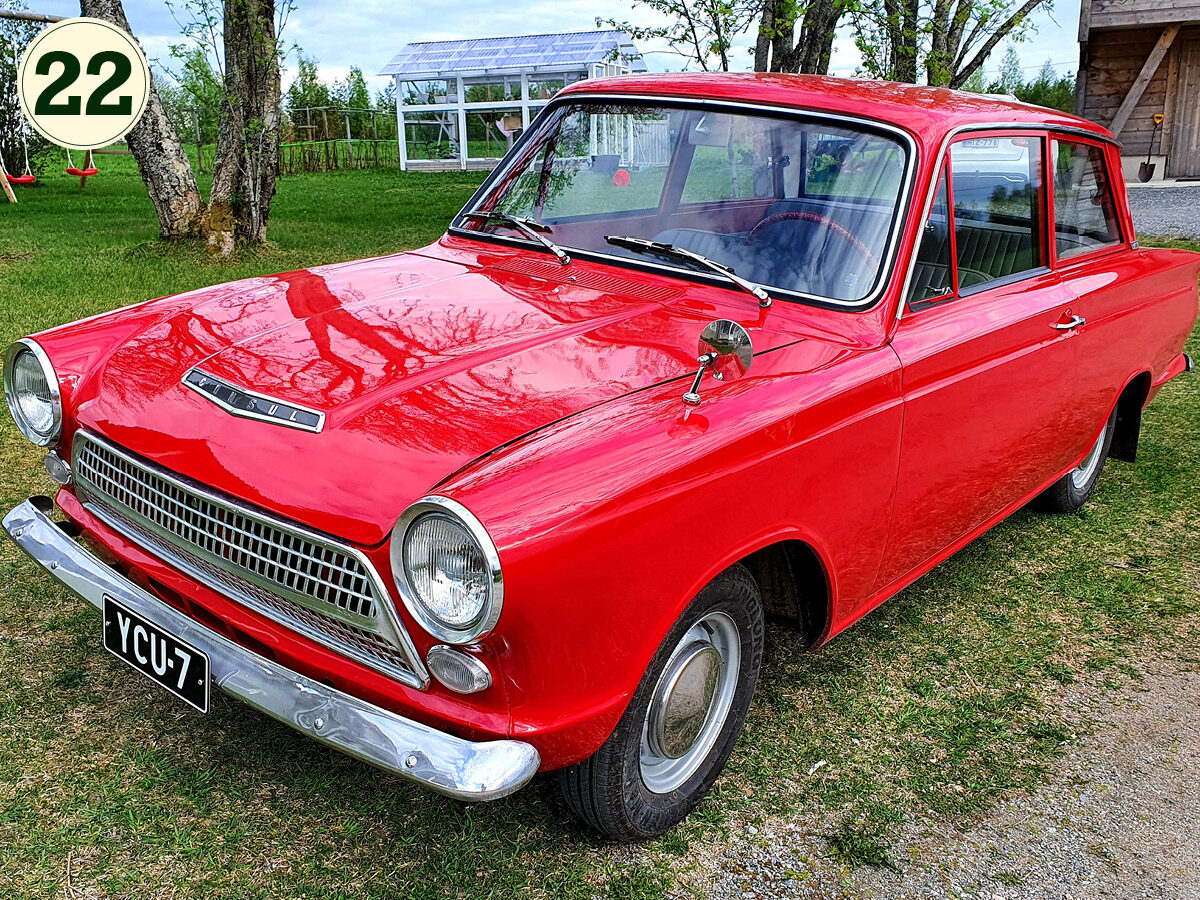 Ford 2D Consul 114e Cortina, 1964 – Joni Raitanen, Tampere