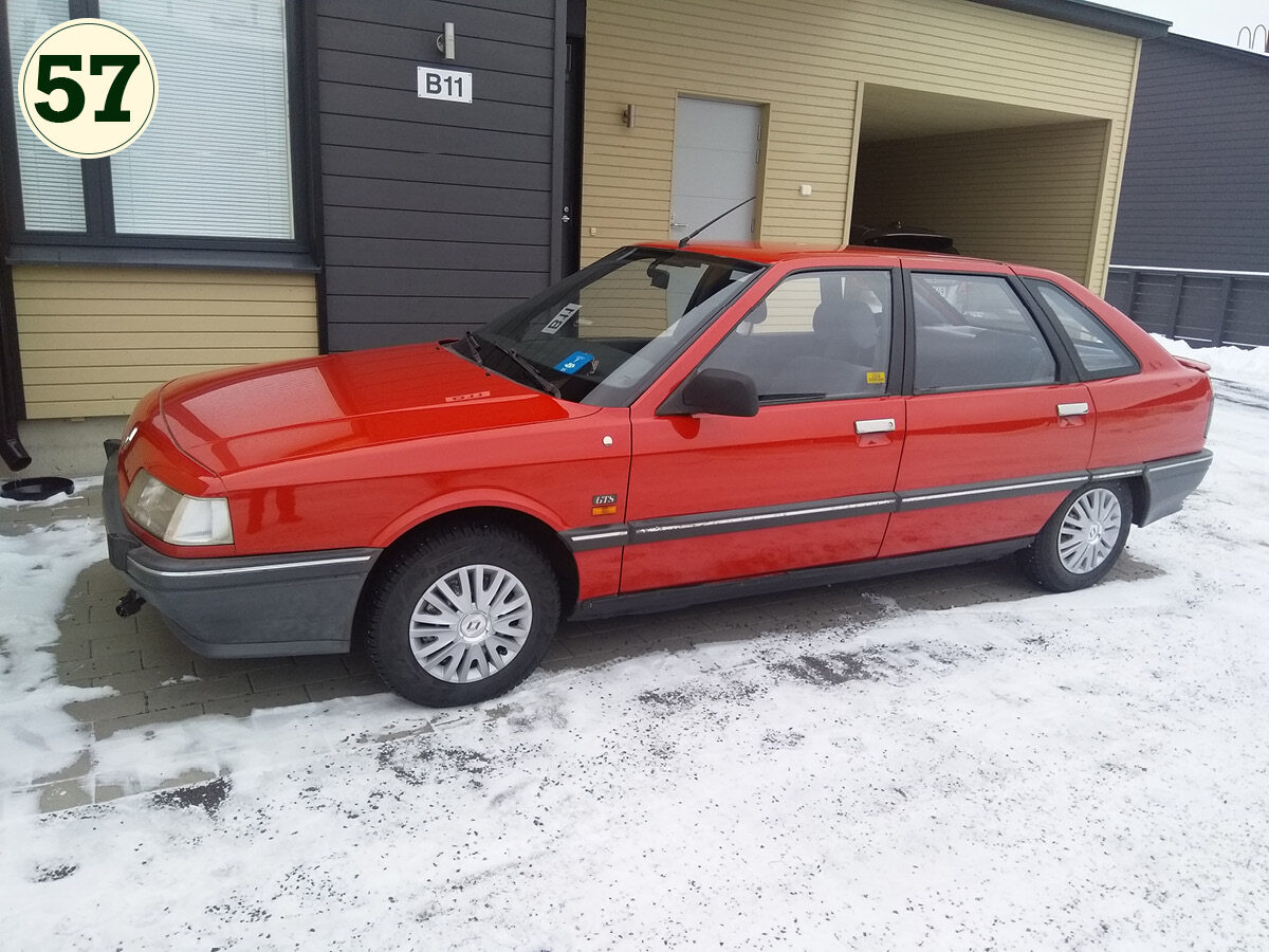 Renault 21 1,7 GTS HB, 1991 – Kärkkäinen Kalle, Oulu