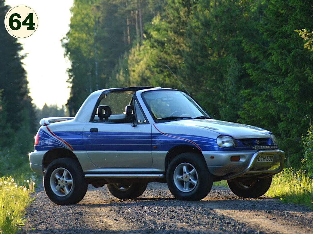 64) Suzuki X-90, 2D, SUV, Targa Coupe, 4x4,1997 – Kalle Kahanpää, Kausala