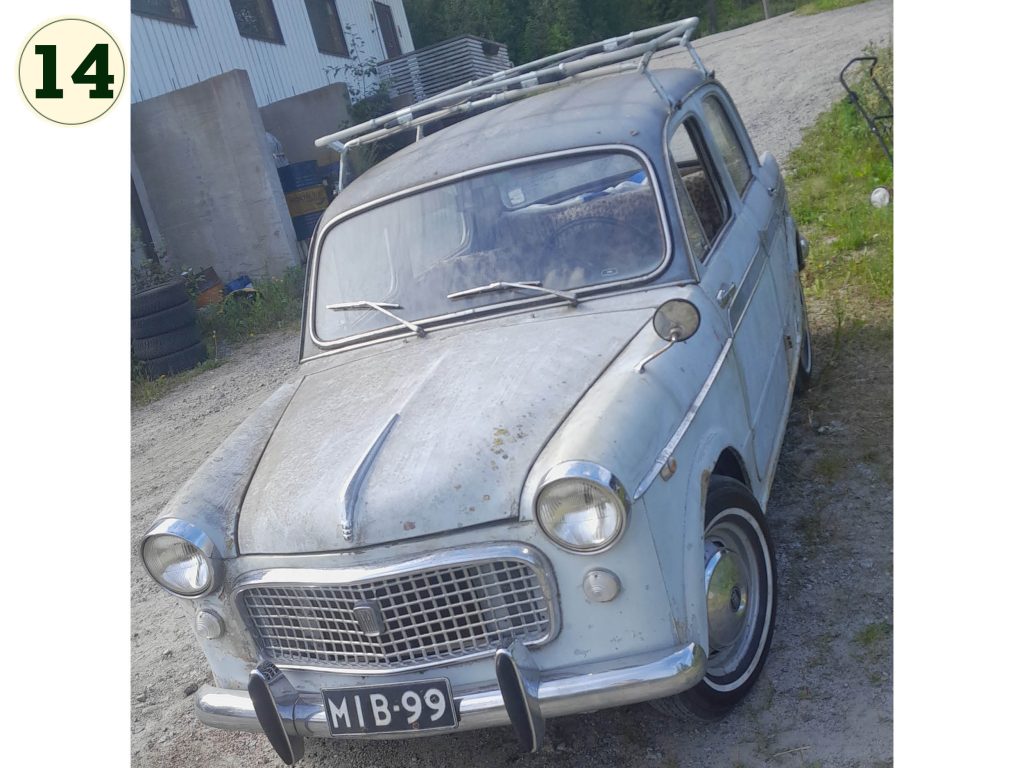 Fiat 1100 Deluxe, 1960 – Jouni Rahkonen, Leppälahti