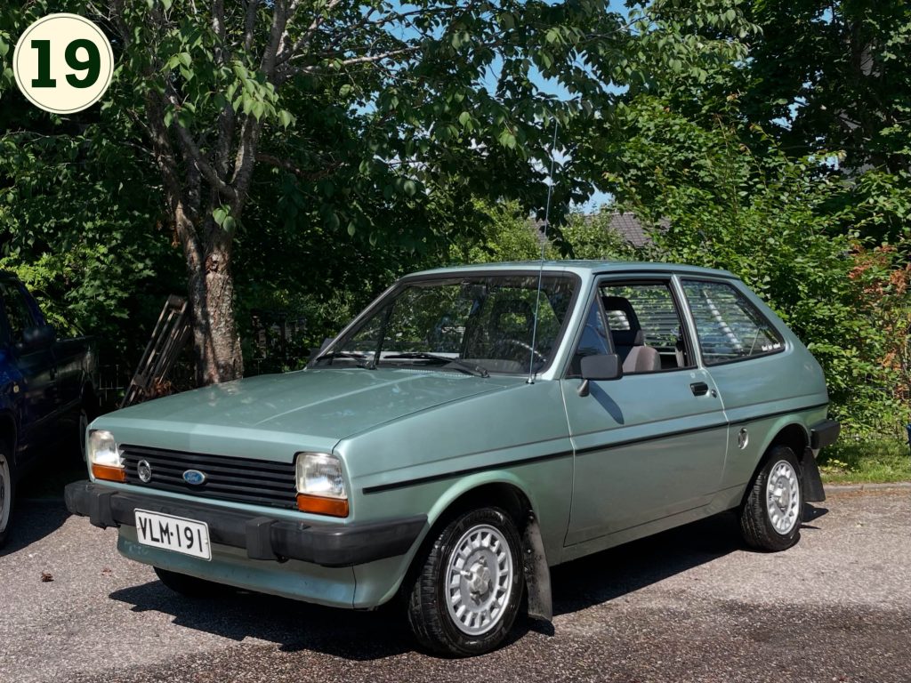 Ford Fiesta 1.1 GX, 1981 – Ossi Friberg, Vantaa